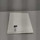 Magnetic Chalkboard Monthly Calendar with neon Bright Liquid Chalk Markers  Black Refrigerator Monthly Planning Board w/Bonus - Grocery List and Notepad for Kitchen Refrigerator