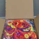 Deerher Valentines Day Gifts for Kids  28 Pack Giant Colorful Stationery Set with Valentine's Cards for School Classroom Class Party Favor  Valentine Gift Exchange for Boys Girls Toddler