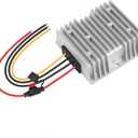 DC-DC 36V 48V to 12V 20A 240W Step Down Converter Golf Cart Voltage Regulator Reducer Transformer with Fuse Waterproof