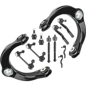 Front Upper Control Arms w/Ball Joints Suspension Kit for 2011-2015 Dodge Durango, 2014-2015 Jeep Cherokee, 2012-2015 Jeep Grand Cherokee (12PCs)