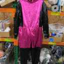 Beast Cosplay Costume Men's Anime Jumpsuit with Belt Gloves Full Sets Halloween Outfits for Adult (Large, Purple)