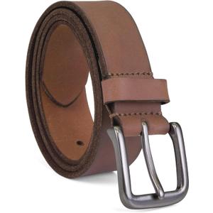 Timberland Men's 35mm Classic Buckle Leather Belt for Jeans (38, Brown) Timberland Men's 35mm Classic Buckle Leather Belt for Jeans (38, Brown)