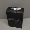 Black Glass Hand and Dish Soap Dispenser Set by Brighter Barns - Kitchen Soap Dispenser Set with Tray - Bamboo Pump Bottles for Kitchen Sink - Boho Modern Home Decor, Neutral Home Accessories (Black)