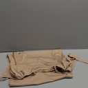 LYANER Women's Summer Tie Knot Cut Out Side Split Sleeveless Knit Bodycon Maxi Dress Sexy Vacation Long Sundress Khaki, Large