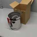 PATIKIL HVAC Duct Manual Volume Backdraft Damper, 6 Inch/150mm, Airflow Ducting Branch Vent Damper Air Control Valve, Adjustment Handle Stainless Steel, for HVAC