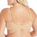 Playtex Women's 18 Hour Minimizer Smoothing Full-Coverage Wireless T-Shirt Bra with Mesh Trim, 40DDD