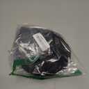 POPZONE Women's Black Mock Neck Ribbed Long Sleeve Tops Slim Fitted Basic Layer Shirt S