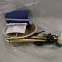 Floor Lamp Blue, Standing Lamp, 58" Tall Floor Lamp with Lampshade, Foot Pedal Switch, Modern Simple Floor Lamps for Living Room/Bedroom/Den/Classroom, Gold Lamp for Boys' Gift(Without Bulb)