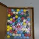 Game Replacement Balls, 80 Pieces Acrylic Colored Balls for Games-Board Games,Chinese Checkers Marbles,Aggravation Game,Marble Run Toy-14mm/8 Colors