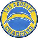 FANMATS NFL Unisex Roundel Mat Pack of 3 (2'3" (Round), Team Color)