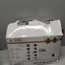 Homemate Heated Blanket Electric Throw - 50x60 Heating Blanket with 10 Fast Heat Levels 8 Hours Auto Off Soft Cozy Flannel Over-Heated Protection ETL Certification Keep Warming in Home (Grey Geometry)