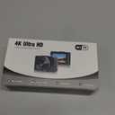 Dash Camera, 4K/1080p Dash Camera Front and Rear, Built-in 5GWiFi, Dash Cam with 64GB SD Card, Full HD 2.0 IPS Screen, for App Control, G-Sensor, Loop Recording, and Parking Mode