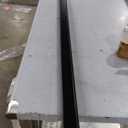 DIYHD 96" Interior Box Rail Sliding Door Hardware Kit, Wall Mount Aluminum Alloy Sliding Track Kit,Fit Wood Door Thickness 1-3/8"