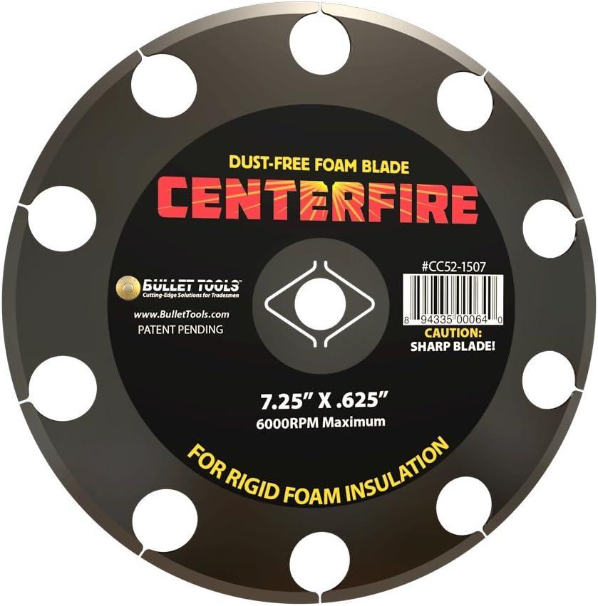 CC52-1507 7.25 in. CenterFire Dust Free Foam Blade for cutting EPS, XPS & Poly-ISO insulation
