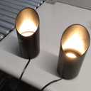 SUNVIE 2 Pack Smart Floor Can Light 5W RGBW Color Changing Uplighting Indoor Uplights 2700K-6500K Up Lights Indoor Floor Spotlight for Plant Corner Wall Artwork, APP Control Alexa & Google Home, Black