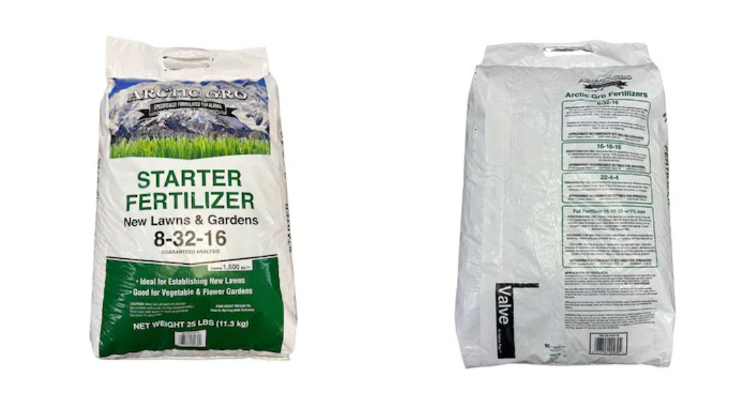 Arctic Gro Lawn Growth 25-lb 1600-sq ft 8-32-16 All Purpose Lawn Starter Fertilizer