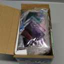 JOYIN 35 PCS Rainbow Easter Egg Dye Decoration Kit Multicolor Liquid Dyes for Tie-Dye Fun with Brushes, DIY Egg Coloring Set for Kids Easter Activities, Theme Party, Egg Hunt Fun.