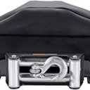 Winch Cover,Heavy Duty UV-resistant Waterproof Winch Protective Cover with Drawstring,Indoor/Outdoor Winch Accessories,Weather Resistant Dust Cover for Electric Winches up to 12000Lbs