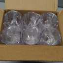 US Acrylic Classic Clear Plastic Reusable Drinking Glasses (Set of 6) 16oz Water Cups | BPA-Free Tumblers, Made in USA | Top-Rack Dishwasher Safe