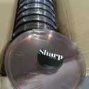 SHARP COLLECTION PLATES, Pink - 10 Inches 12/10 count