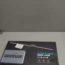 SIBRILLE LED Desk Lamp for Home Office - Dimmable Computer Desk Light with Clamp, Modern Architect Task Lamp with Color Changing, Flexible Desktop Lamp with Gooseneck for Monitor, Double Head, Black