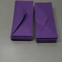 200 Pack #10 Purple Colored Envelopes Bulk - Gummed Seal Letter Size for Party Invitations, Business Mailing, Checks, Holidays, Greeting Cards, Thank You Notes (4.1in x 9.5in)