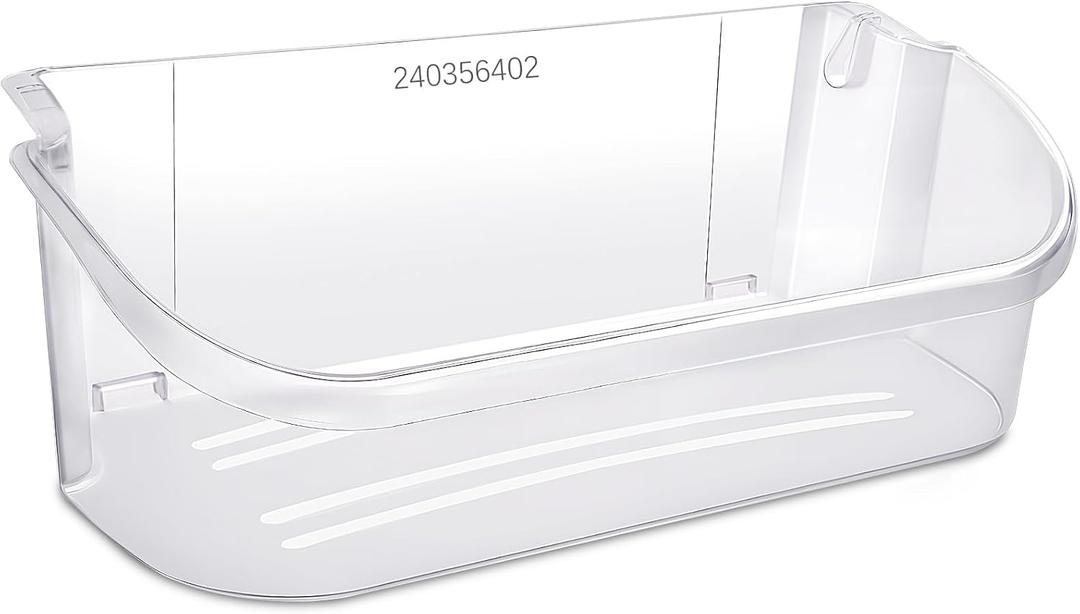240356402 Refrigerator Door Bin, Frigidaire Door Shelf Replacement 240356402 Compatible with Frigidaire Kenmore, Replacement for 240356402 Frigidaire Refrigerator Door Bin, AP2549958 Door Bin