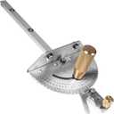 Premium Miter Gauge, 27 Angle Stops for Table Saws, Router Tables, Band Saw and Woodworking Tools (Sliver)