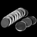 MUDOR Silver Dollar Coin Holders with 10 Size Gasket, 100 Pack Coin Storage Cases for Silver Eagle,Morgan,Cent,Nickel,Quarter, Plastic Coin Collection Supplies Protectors Capsules for Collectors