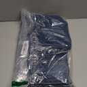 QJBMEI Women's Jeans Feather Flower Embroidery Mid Rise Stretchy Bootcut Slim Wide Leg Pants Blue,S