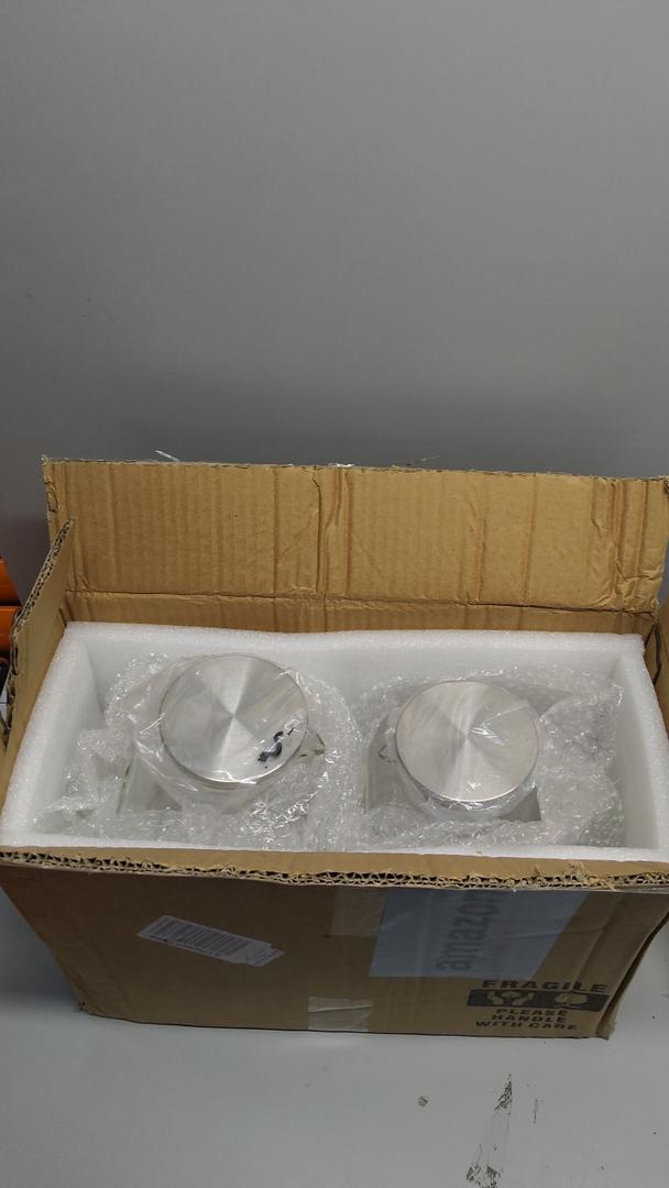 1 Gallon Square Glass Pitcher With Lid And Spout, Water Pitchers With