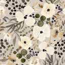 18"x236" Boho Cream/Brown Daisy Flower Peel and Stick Self Adhesive Wallpaper Removable Contact Paper Stick on Easy Peel Off Wall Paper for Kitchen Bedroom Bathroom Renter (Pink, White)