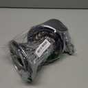 2PCS Silver Metal Flower Trumpet Stripe Vases Crystal Table Centerpieces Artificial Flower Arrangements for Anniversary Celebration/Wedding/Party/Birthday Event Aisle Home Decor