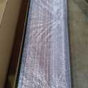 Furnnylane 8 Panel Bamboo Room Divider and Folding Panel Screen,Bamboo Panel Divider for Room Separation,Brown,67" H x 122.8" W