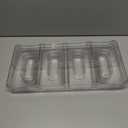 LARGER Compartment - 3 Tier Stackable Water Bottle Organizer Holder - for Stanley 40oz & Others' Large Tumbler - Clear Wine Rack, 12 Cup Bottle Holder for Cabinet Home Countertop Fridge Pantry Shelf