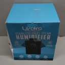 Livatro Stainless Steel Humidifier, 3L Warm Mist Humidifier, Easy Clean with Warm Steam Humidifier, Healthy Air Mist Humidifiers for Bedroom Living Room, with Sleep Mode and Auto-off Setting