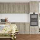 VaryStyle Rustic Oak Wood Contact Paper Peel and Stick Wood Wallpaper for Kitchen Countertop Contact Paper for Cabinets Vinyl Wrap Waterproof Removable Light Brown Wood Grain Contact Paper 15.7"x118"