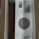 SEI Furniture Rain-Style Outdoor Shower, Oiled Eucalyptus - Natural