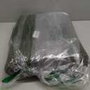 RESARE Christmas Waffle Bathroom Runner Rugs, Super Absorbent Bath Mat Non Slip Washable Quick Dry, Upgraded Ultra Soft Boho Bath Rugs with Tassels for Bedroom Laundry Room, 2'x6'(24"x72"), Green