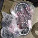 Foldable Double Pet Stroller for 2 Small Medium Cats Dogs, Lightweight Single and Double Integrated Pet Stroller with Detachable Carriers (Black)