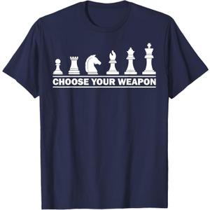 Funny Chess Gift for Chess Lover Kids Boys Girls Cool Player T-Shirt Small