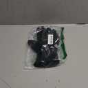 AURUZA Zipper Winter Gloves for Men Women, Thermal Touchscreen Gloves Waterproof Windproof for Cycling, Skiing, Running & Cold Weather (Large, Black)