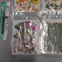 Nuanchu Pressed Flowers for Crafts Resin Dried Flower Bulk White Natural Dried Wildflowers Daisy with Tweezer for Resin Mold Candles Cake DIY Christmas Craft Card Making Wedding Scrapbooking Supplies (Elegant Color)