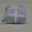 Laura Ashley Home - Queen Sheets, Cotton Flannel Bedding Set, Brushed for Extra Softness & Comfort (Blue, Queen) (King)