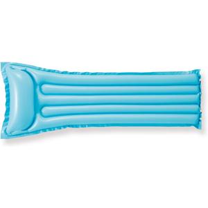 Set of 2 Intex MAT Relax-a-mat Float Water Swim Pool Lake Raft Tube Flotation (Color - Orange, Blue)