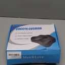 Memory Foam Seat Chair Cushion for Relieves Back Sciatica Pain Tailbone Pain Coccyx Degenerating Disc Orthopedic Osteoarthritis Prostate Cushion Low Back Pain Cushion Hip Shaping (Dark Gray)