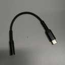 USB Type C to 3.5mm Female Headphone Jack Adapter, JSAUX USB C to Aux Audio Dongle Cable Cord Compatible with iPhone 15 Pro Max/15 Pro/15 Plus, Samsung Galaxy S23/S22/S21 Ultra, iPad Pro, Pixel -Black