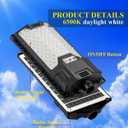 1-Pack Solar Street Lights Outdoor Waterproof Motion Sensor Lights