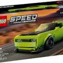 LEGO Speed Champions Dodge Challenger SRT Hellcat Sports Car Toy, Gift, Present, Blocks, Boys, Girls, Children, Ages 9 to 11, Elementary School Students, Vehicle, Car, Mini Car, Figure, Goods, 77237