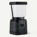 Amazon Basics Camping Essentials Lantern, 360-Degree 1000 Lumen LED, Adjustable Dimmable with 4 Lighting Modes, Water Resistant IPX4, Black (Batteries Not Included)